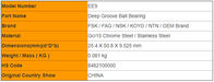 Single Row EE6 / EE8 / EE9 Mini Size Deep Groove Ball Bearing , EE Series Inch Bearing