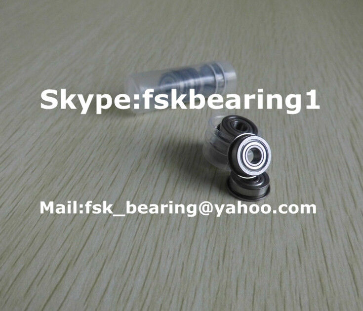 Metric F605ZZ Miniature Flanged Ball Bearings 5mm x 14mm x 5mm